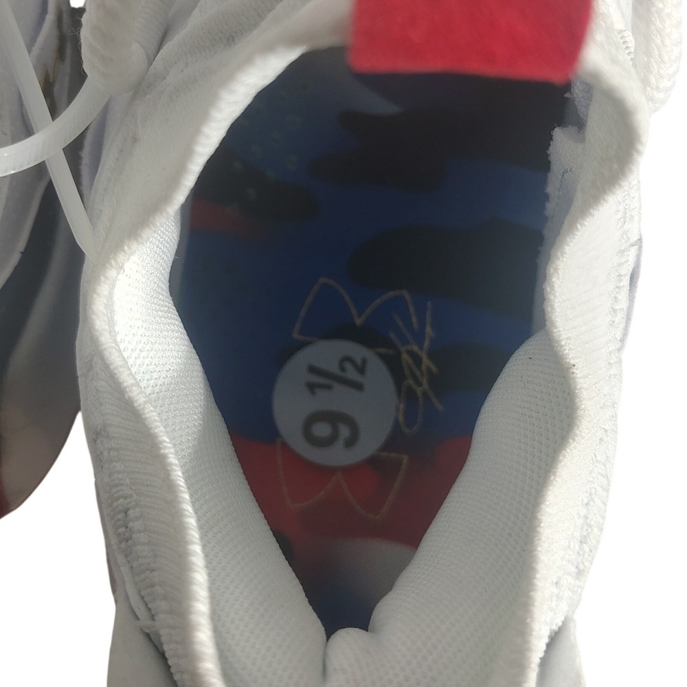 Under Armour Harper 7 Elite TPU Baseball Cleats Freedom USA Red White Blue 9.5 - Picture 9 of 11